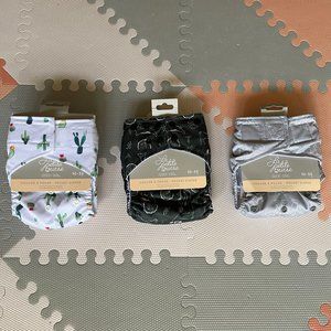 La Petite Ourse pocket cloth diapers with inserts, 10-35 lbs (3 pcs)